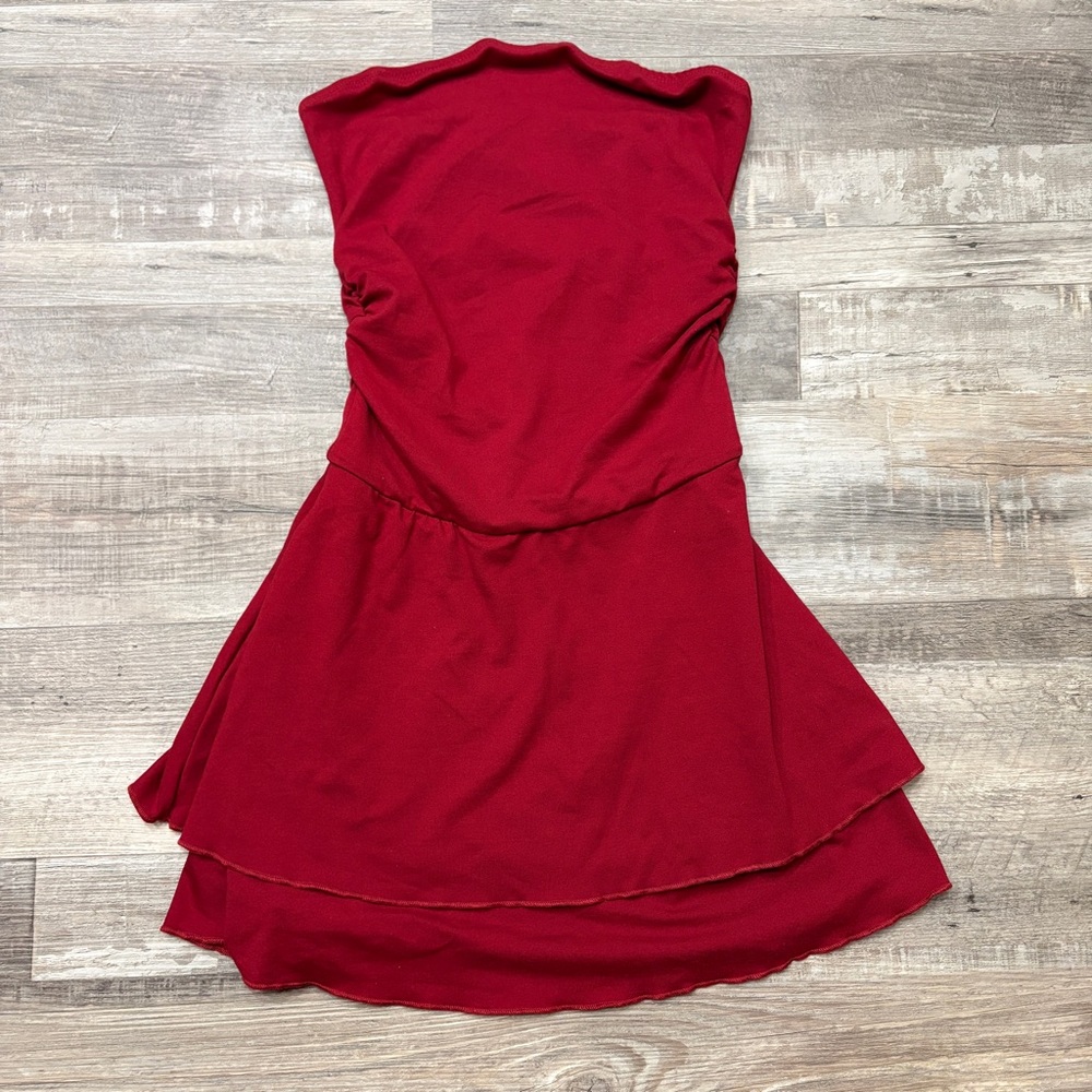 SHEIN Red Mini Dress - Size Petite X-Small